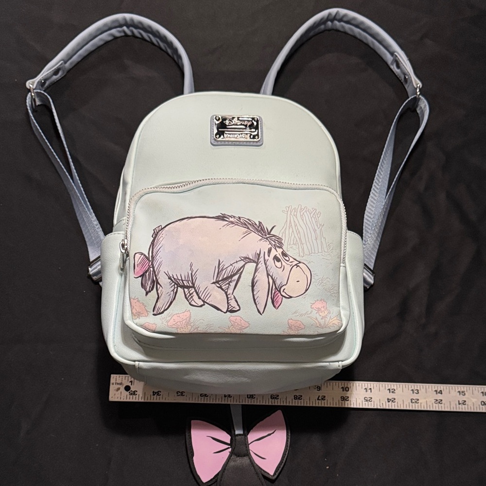Loungefly Eeyore Kids Backpack - Soft Blue -Disney